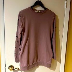 Free Generation Los Angeles ladies oversized pullover sweatshirt Size S